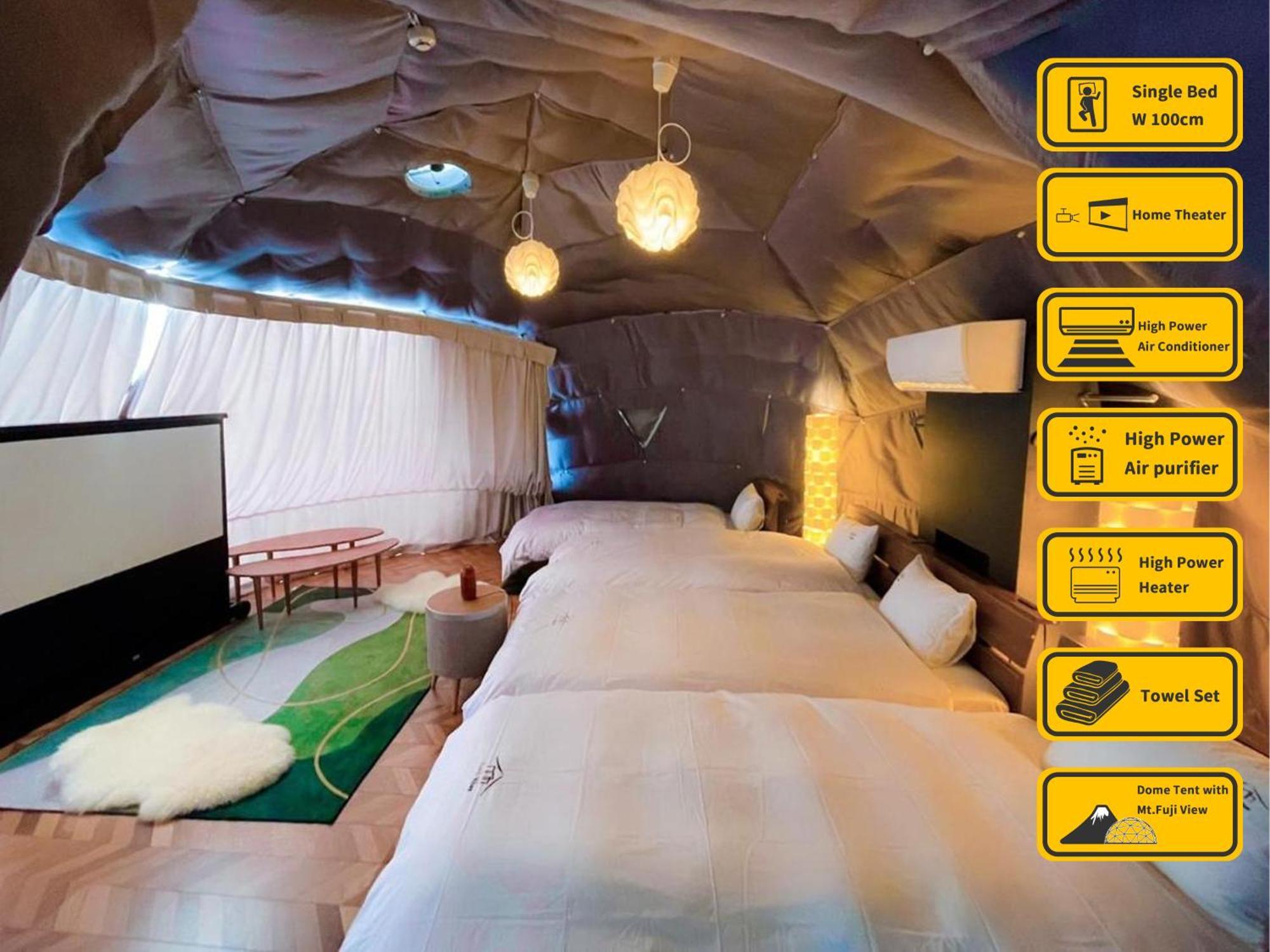 Necoana Glamping Annovillasグランピング Fudžikawagučiko Exteriér fotografie